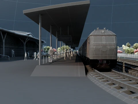Station 3D Model