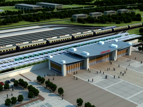 Station 3D Model