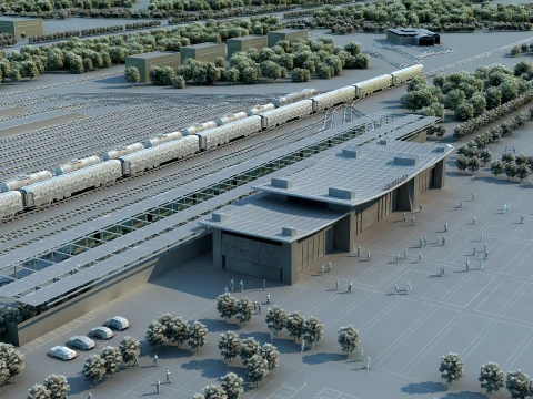 Station 3D Model