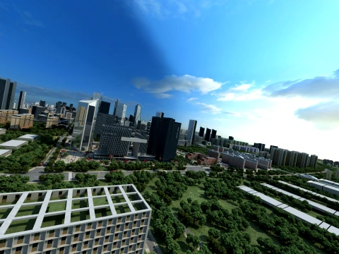 Architektura miejska Model 3D