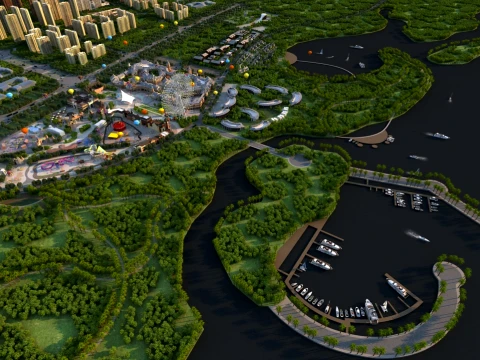 Urban architecture 3D Model