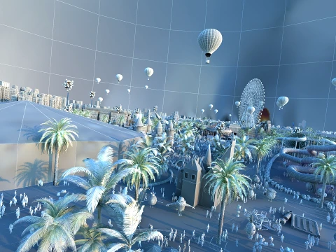 Urban architecture 3D Model
