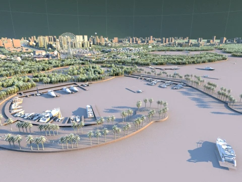 Urban architecture 3D Model
