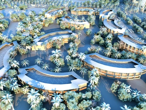 Urban architecture 3D Model