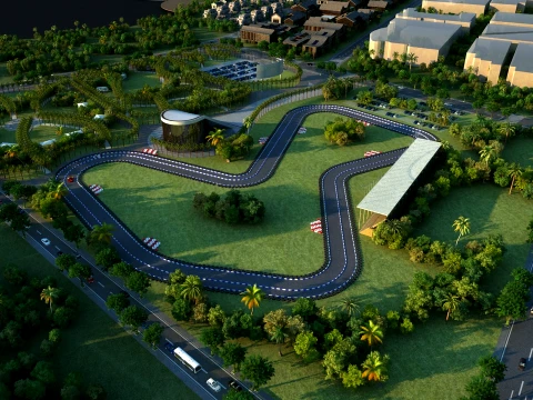 Urban architecture 3D Model