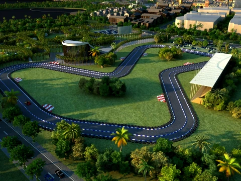 Urban architecture 3D Model