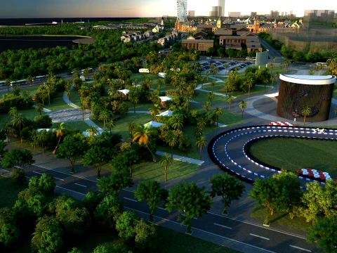 Urban architecture 3D Model