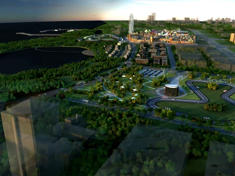 Urban architecture 3D Model