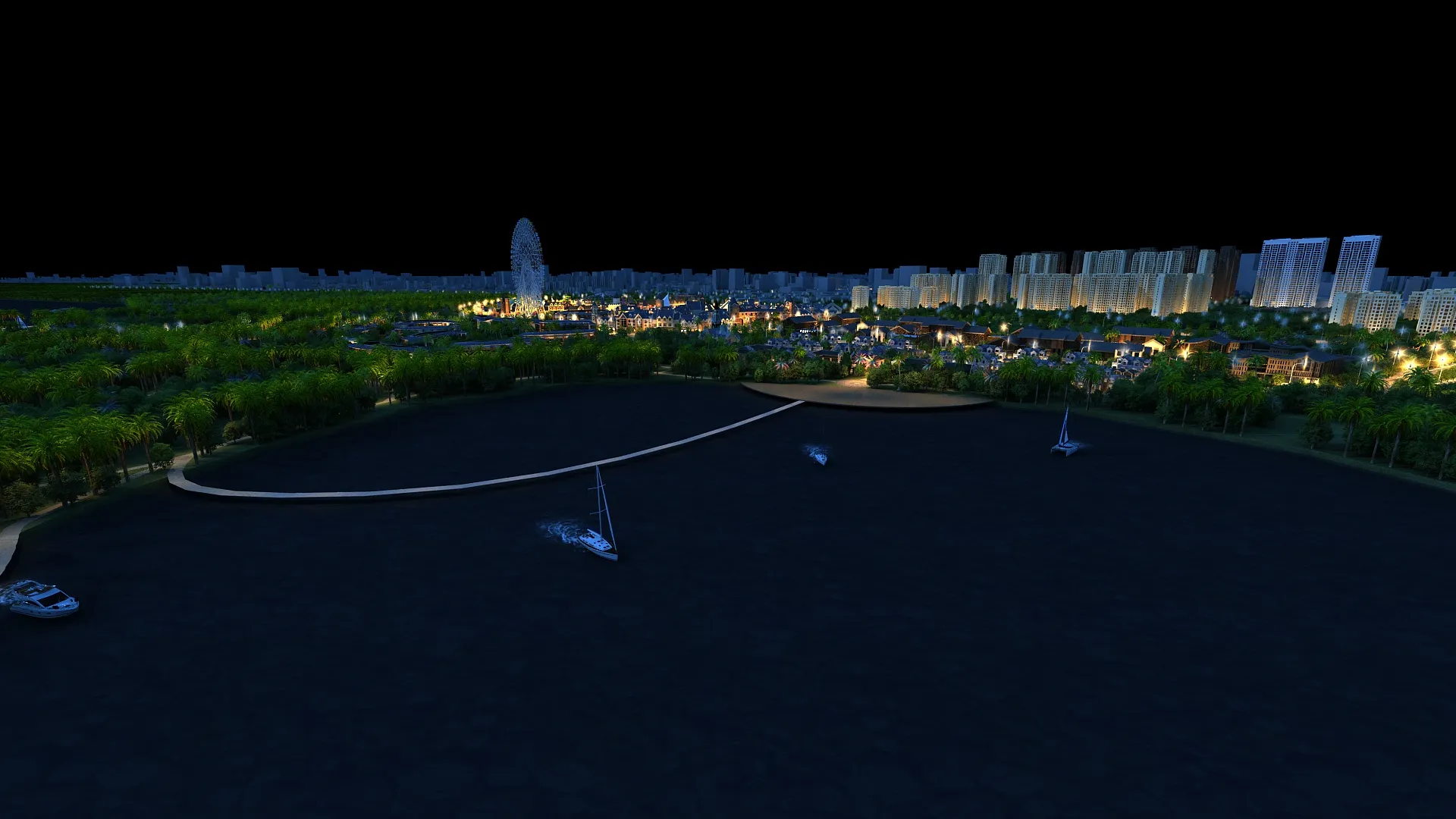 Urban architecture 3D Model .c4d .max .obj .3ds .fbx .stl .blend 