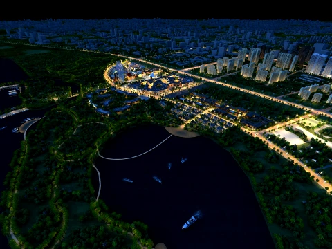 Urban architecture 3D Model