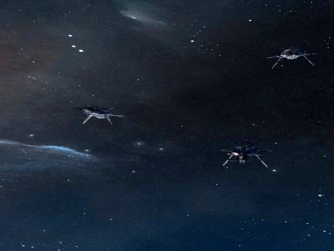 Spaceship 3D Model