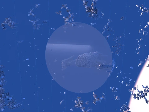 Spaceship 3D Model