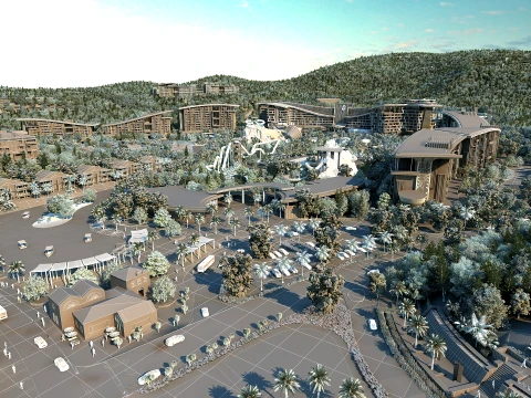 Urban architecture 3D Model