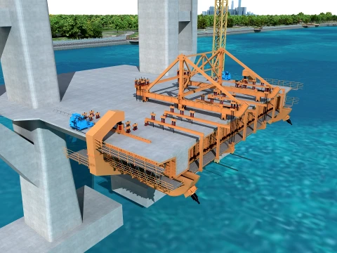 Build a bridge 3D Модель