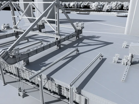 Build a bridge 3D Model