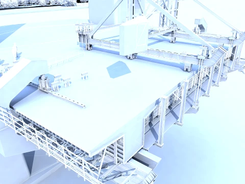 Build a bridge 3D Model