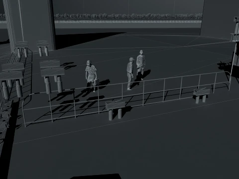 Build a bridge 3D Model