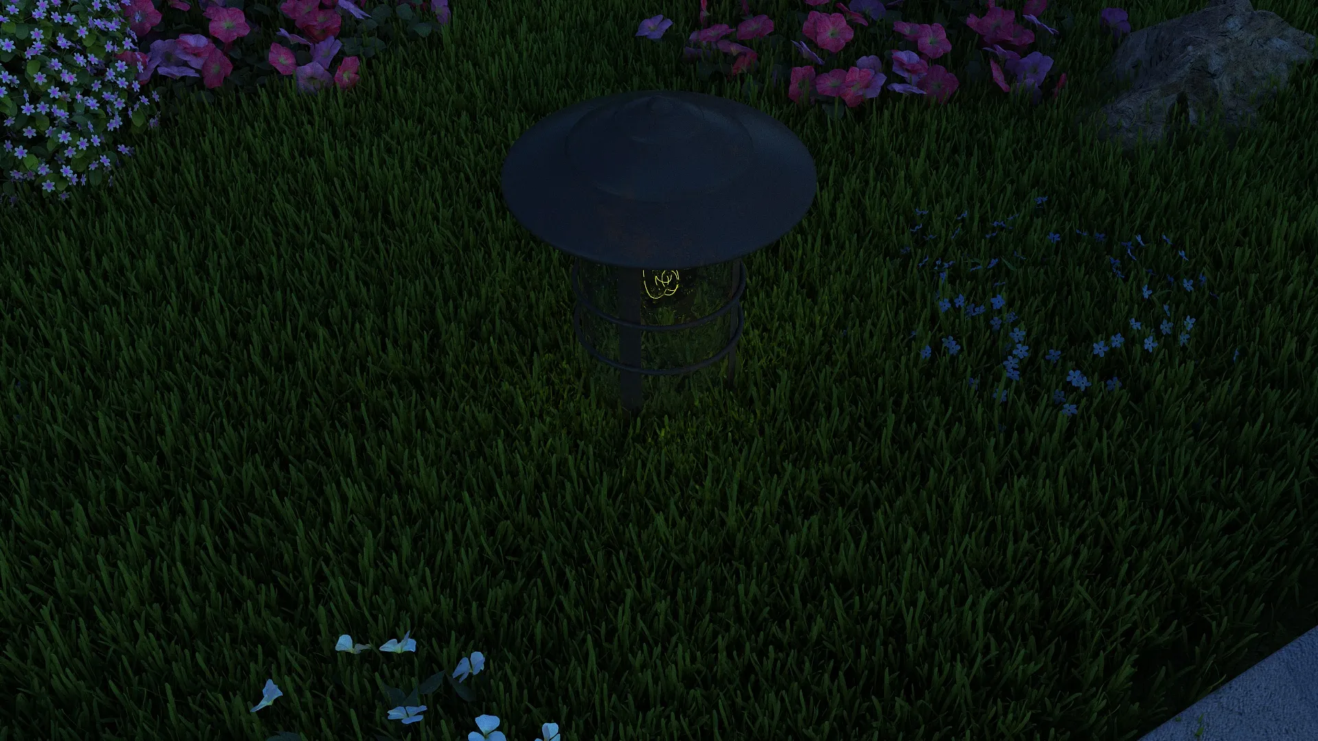 Small lamp 3D Model .c4d .max .obj .3ds .fbx .stl .blend 