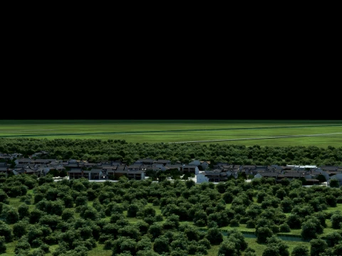 Ancient town 3D Model