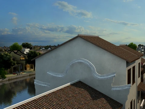 Ancient town 3D Model