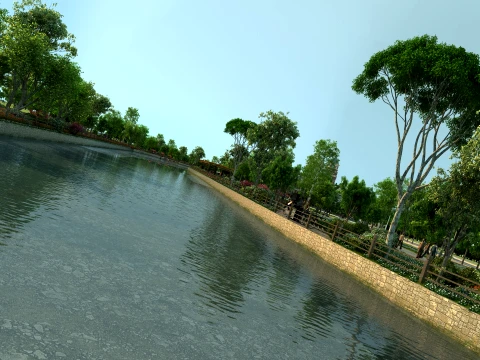 Commercial street 3D Model