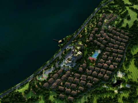 Town 3D Model