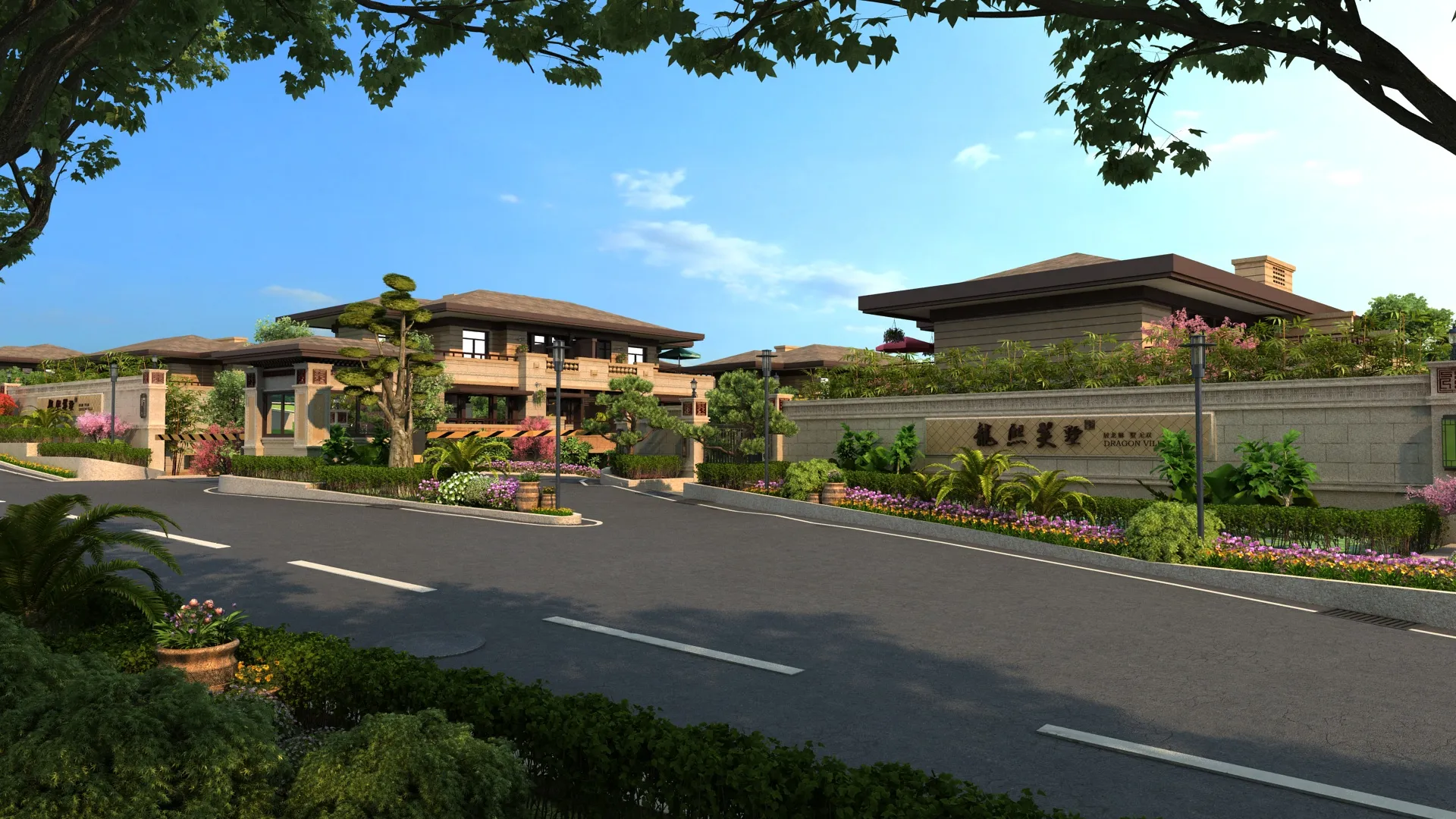 Villa 3D Model .c4d .max .obj .3ds .fbx .stl .blend 