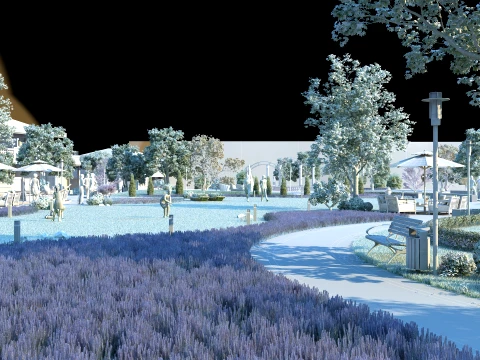 Park 3D Model
