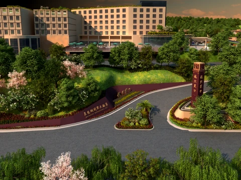 Hotel 3D Model