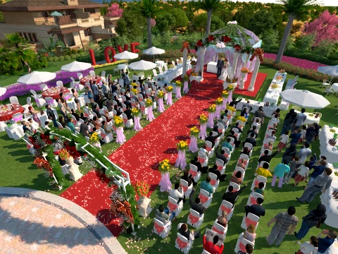 Wedding 3D Model
