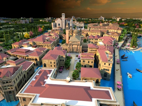 Urban architecture 3Dモデル