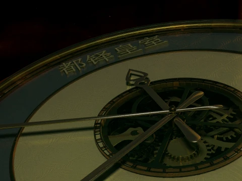 Pocket watch 3Dモデル