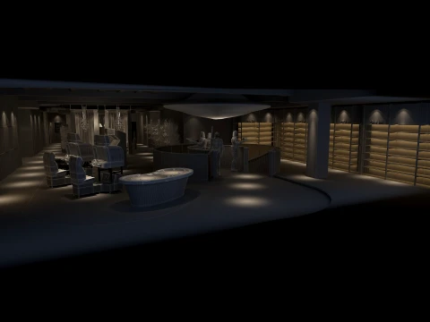 Recreation room 3D Model