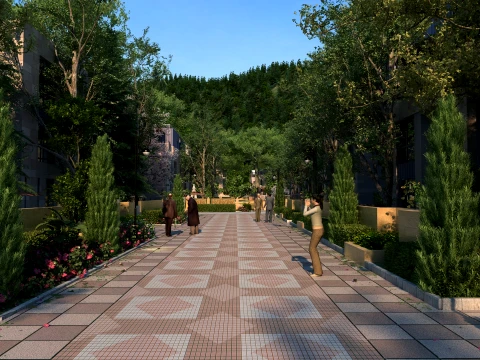 Urban architecture 3D Model