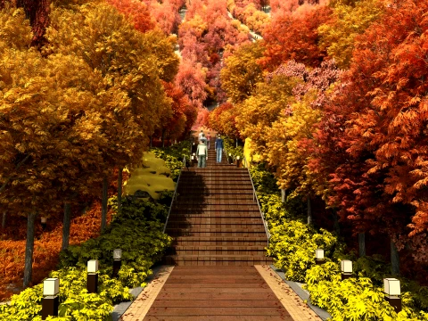Park 3D Model