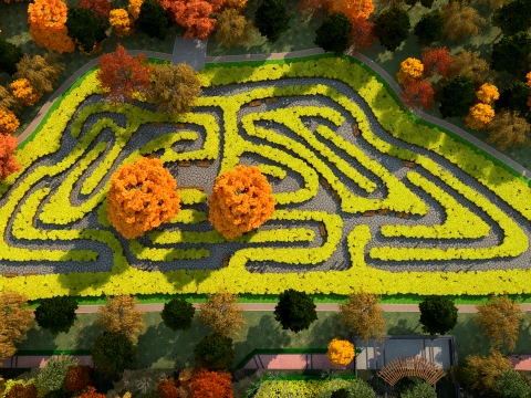 Park 3D Model