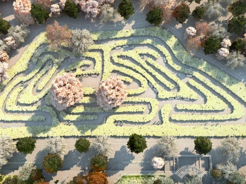 Park 3D Model