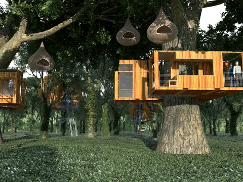 Treehouse 3Dモデル