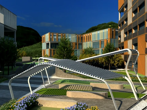 Park 3D Model