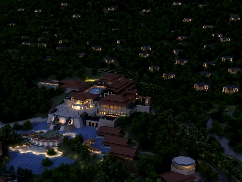 Hot spring 3Dモデル