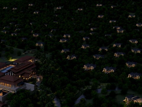 Hot spring 3D Model