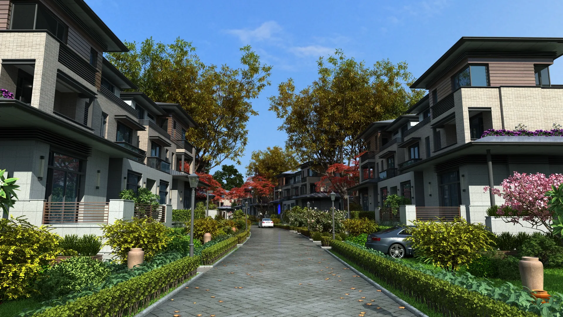 Villa 3D Model .c4d .max .obj .3ds .fbx .stl .blend 