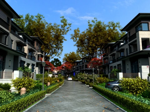 Villa 3Dモデル
