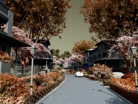 Villa 3D Model