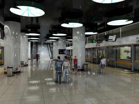 Subway 3Dモデル