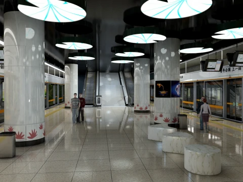 Subway 3D Model