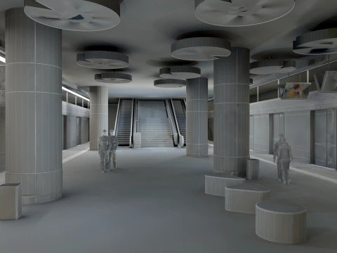 Subway 3D Model