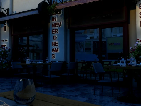Commercial street 3Dモデル