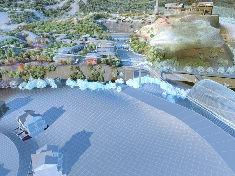 Resort 3D Model
