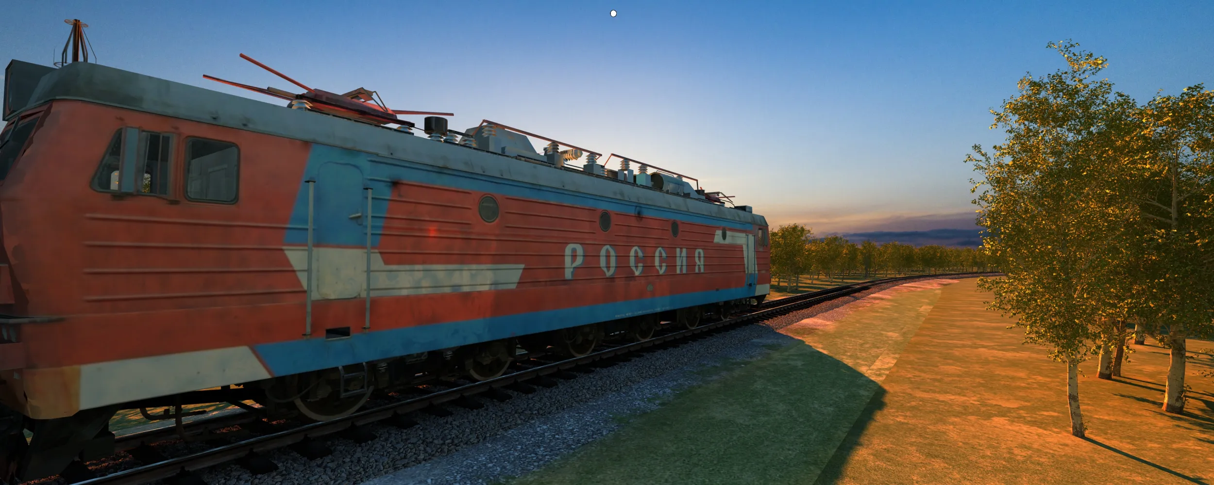 Train 3D Model .c4d .max .obj .3ds .fbx .stl .blend 